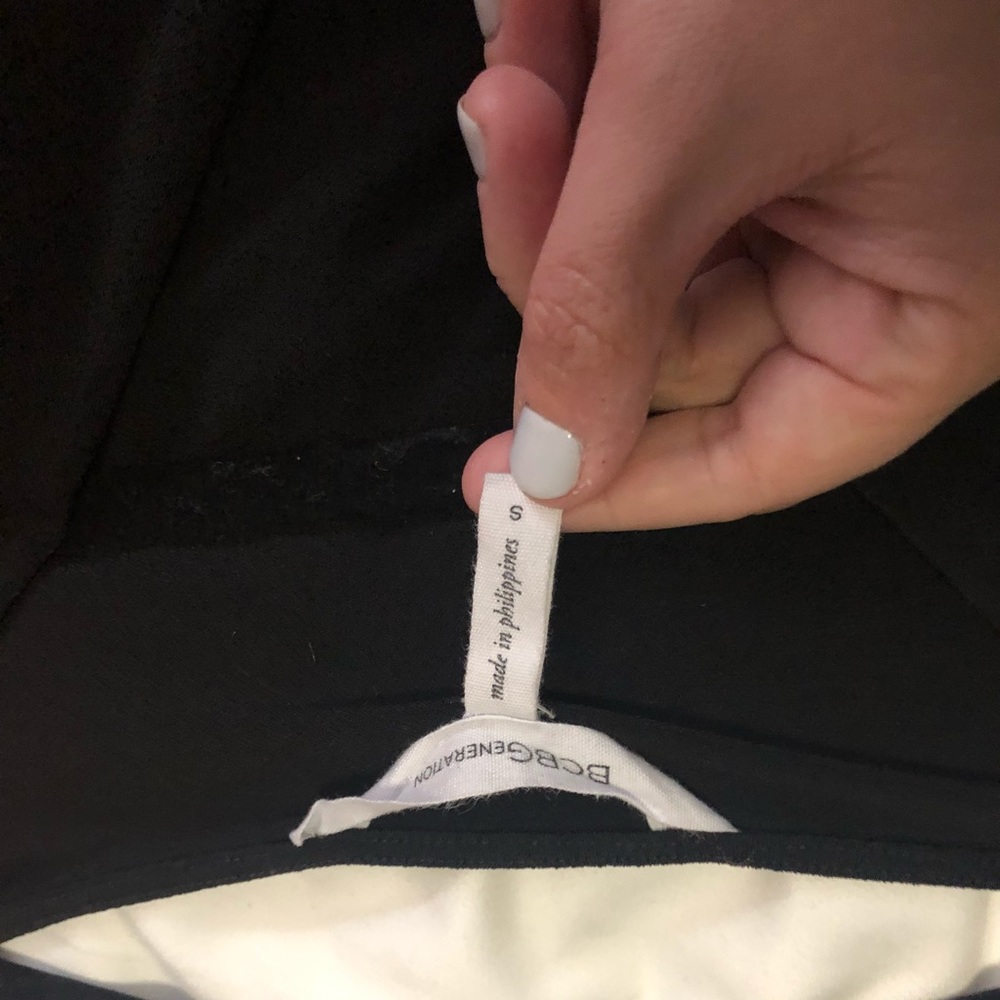 Bcbgeneration Black Knit Romper - image 4